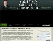 Tablet Screenshot of duluthhealth.com